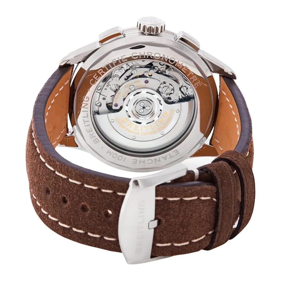 Breitling Premier B01 Chronograph Automatic Chronometer Blue Dial Men's Watch AB0118A61C1X3