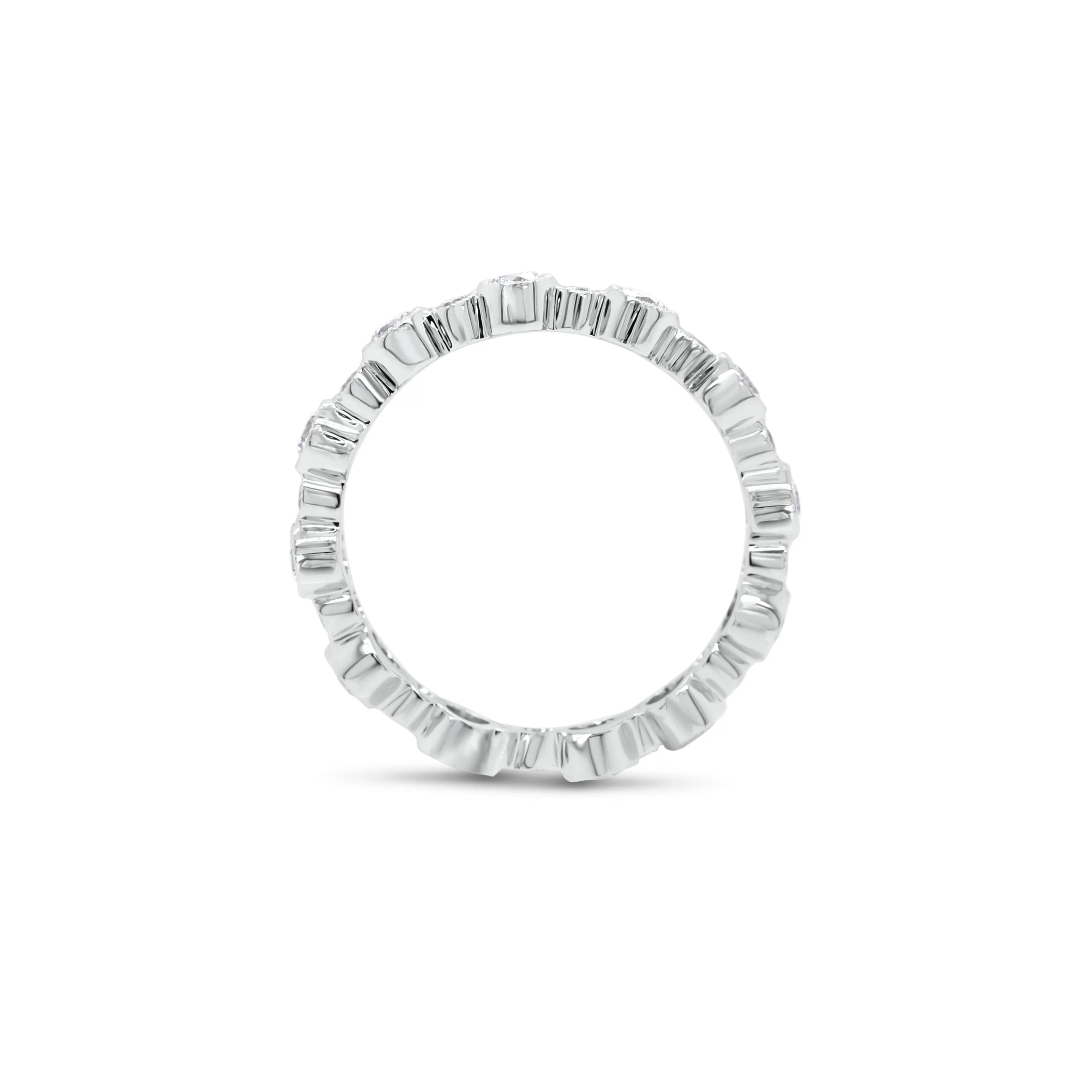 Diamond Eternity Band with Milgrain